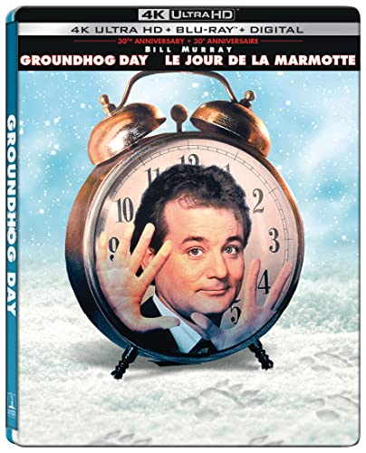 GROUNDHOG DAY - BLU-4K-INC. BLU COPY-STEELBOOK