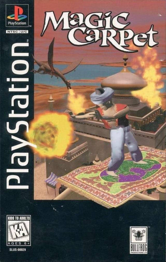 MAGIC CARPET (LONGBOX)  - PS1