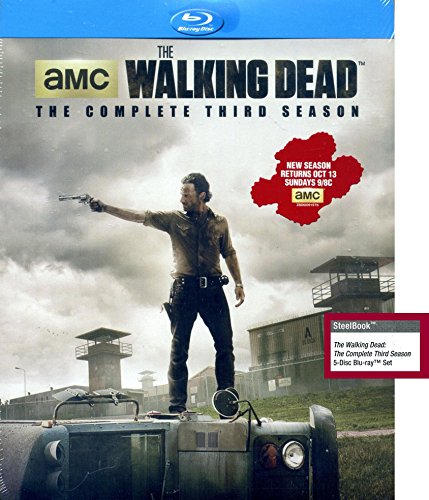 WALKING DEAD  - BLU-SEASON THREE (STEELBOOK)