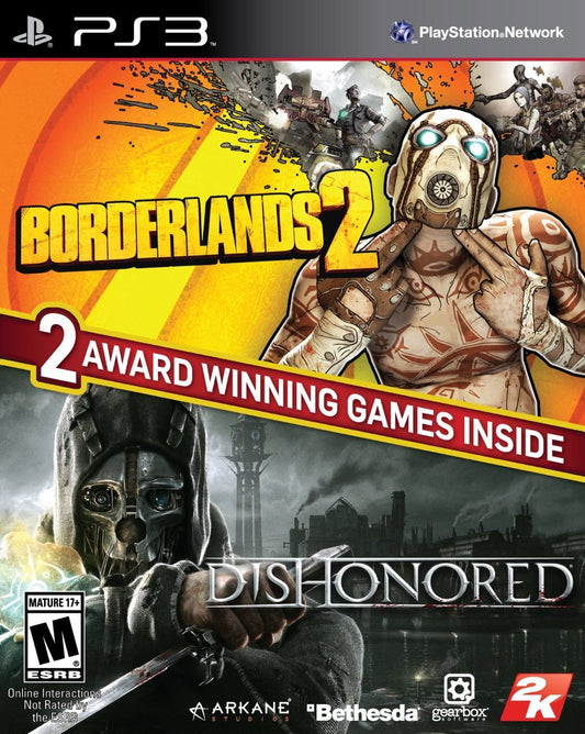 BORDERLANDS 2/DISHONORED BUNDLE  - PS3