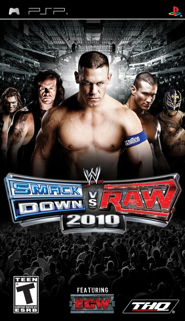 WWE SMACKDOWN VS RAW 2010  - PSP