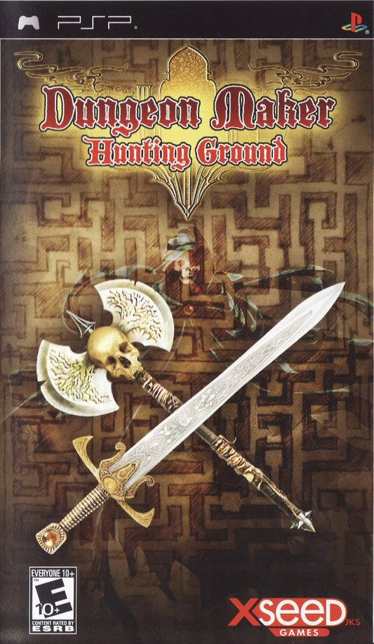 DUNGEON MAKER: HUNTING GROUND  - PSP