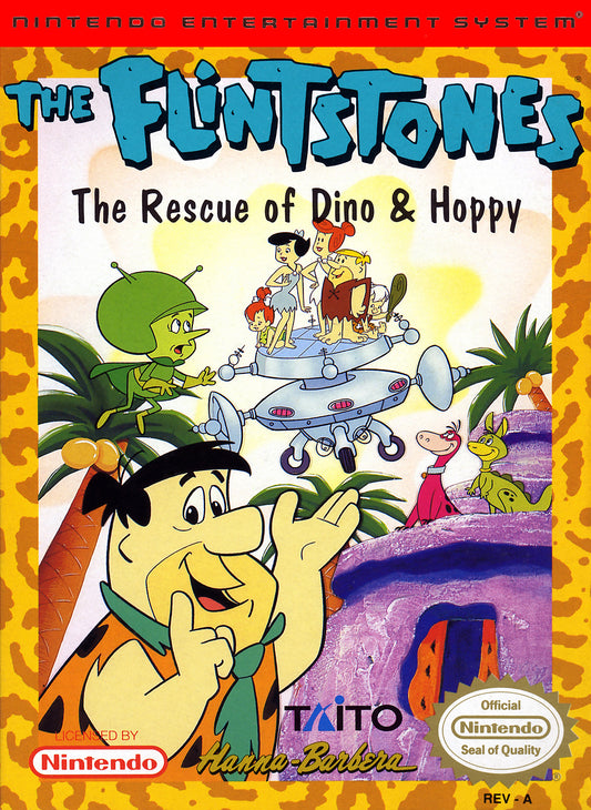 FLINTSTONES: THE RESCUE OF DINO & HOPPY  - NES
