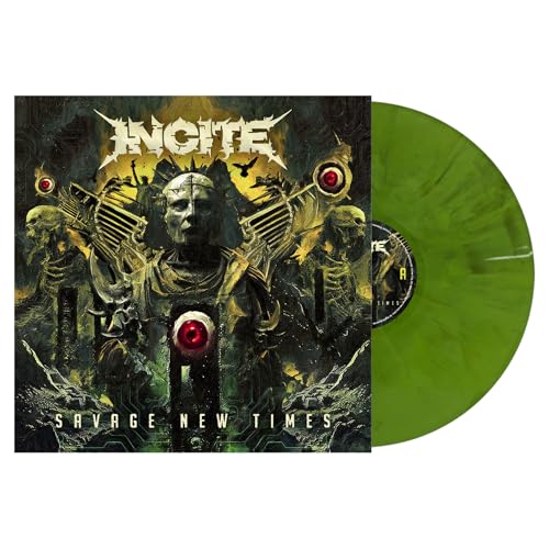 INCITE - SAVAGE NEW TIMES (PUKE GREEN COLORED VINYL)