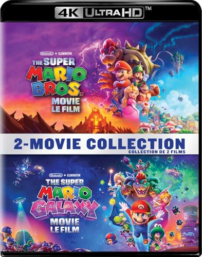 SUPER MARIO BROS/GALAXY MOVIE - BLU-4K-2-MOVIE COLLECTION