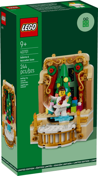 BALLERINA & NUTCRACKER SCENE (40701) - LEGO-LTD. ED.