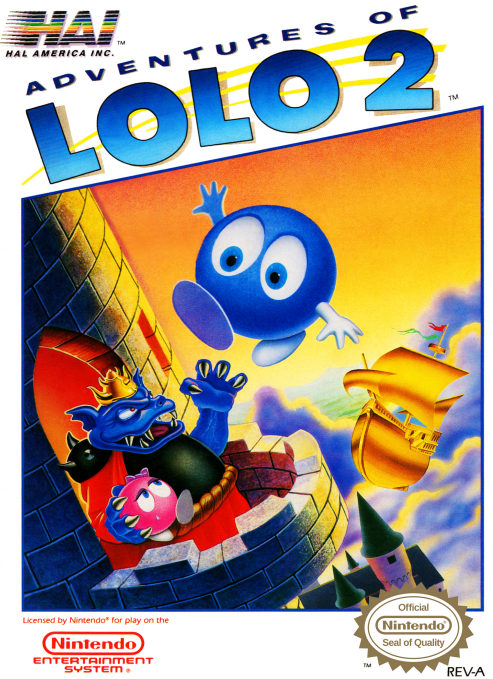 ADVENTURES OF LOLO 2  - NES