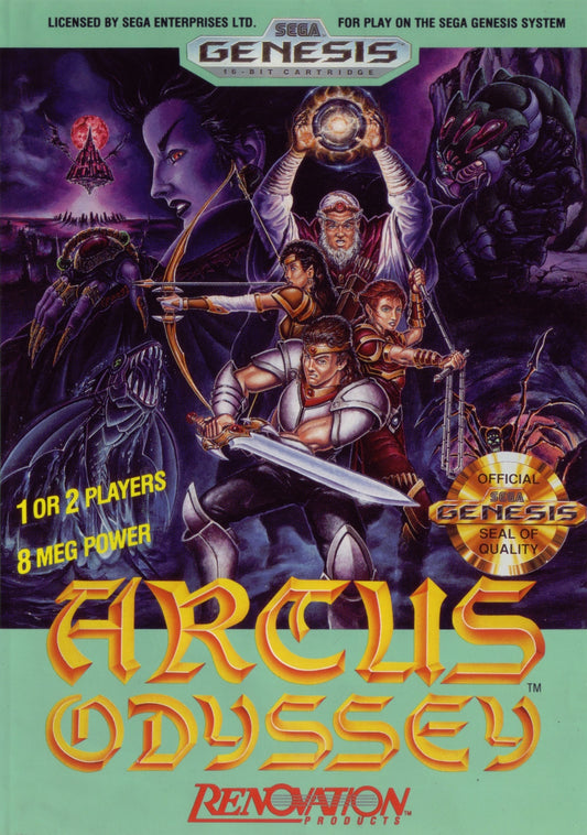 ARCUS ODYSSEY  - GENESIS