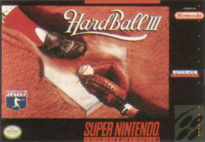 HARDBALL III  - SNES (W/BOX)