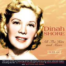 DINAH SHORE - ALL THE HITS AND MORE 1939-60 [CD]