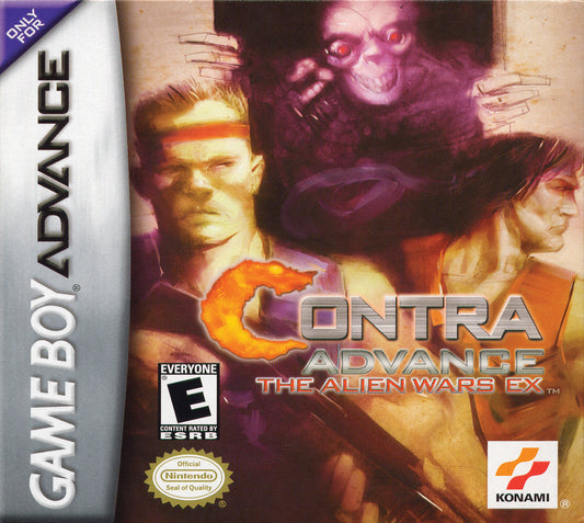 CONTRA ADVANCE: ALIEN WARS  - GBA