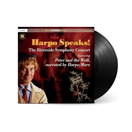 HARPO MARX - HARPO SPEAKS! - THE RIVERSIDE SYMPHONY CONCERT FEATURING PETER AND THE WOLF (VINYL)