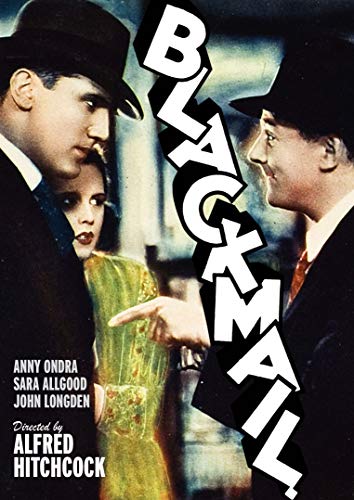 BLACKMAIL  - DVD-1929-ALFRED HITCHCOCK-KL STUDIO CLAS