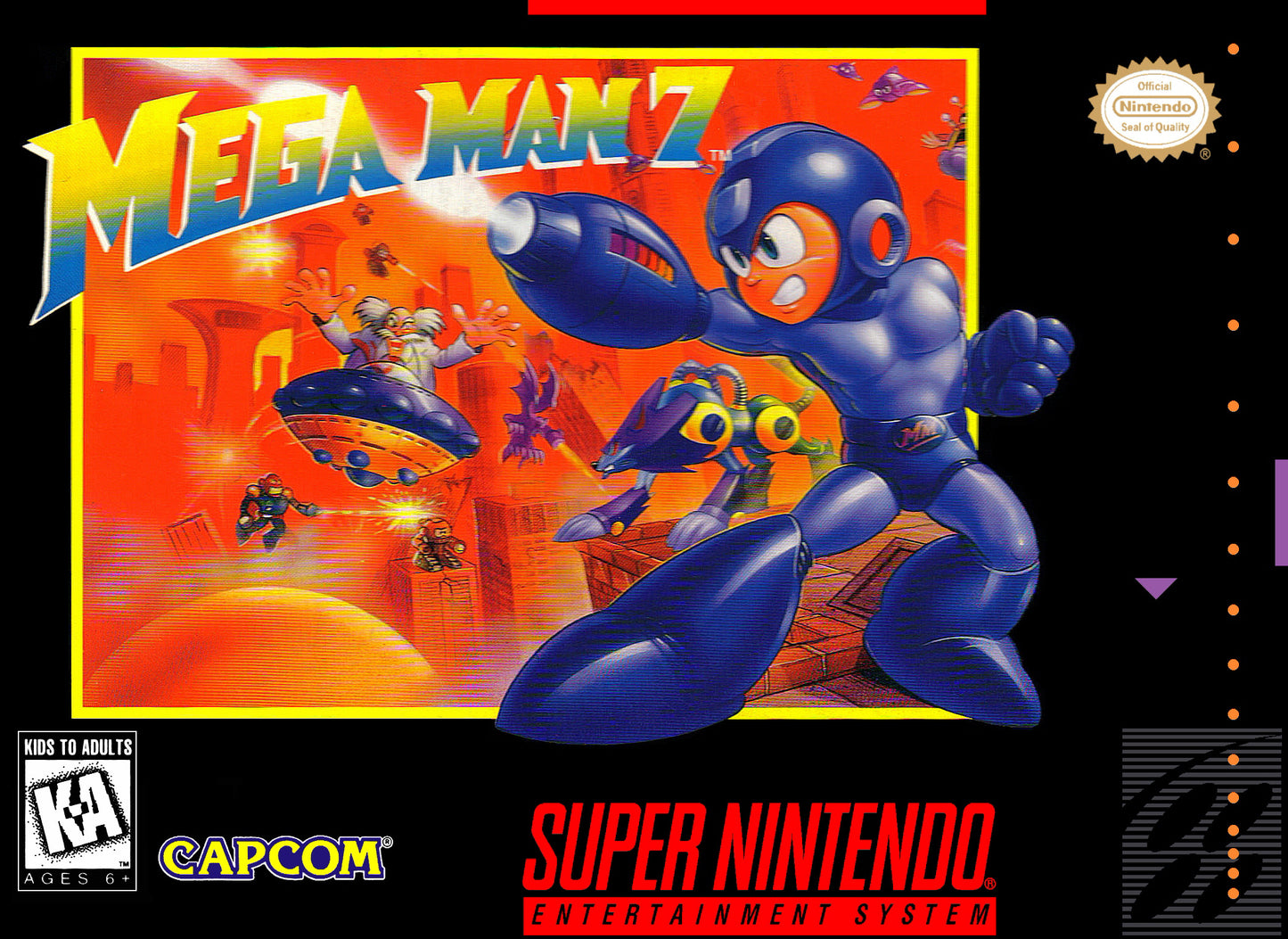 MEGA MAN 7  - SNES (W/BOX)