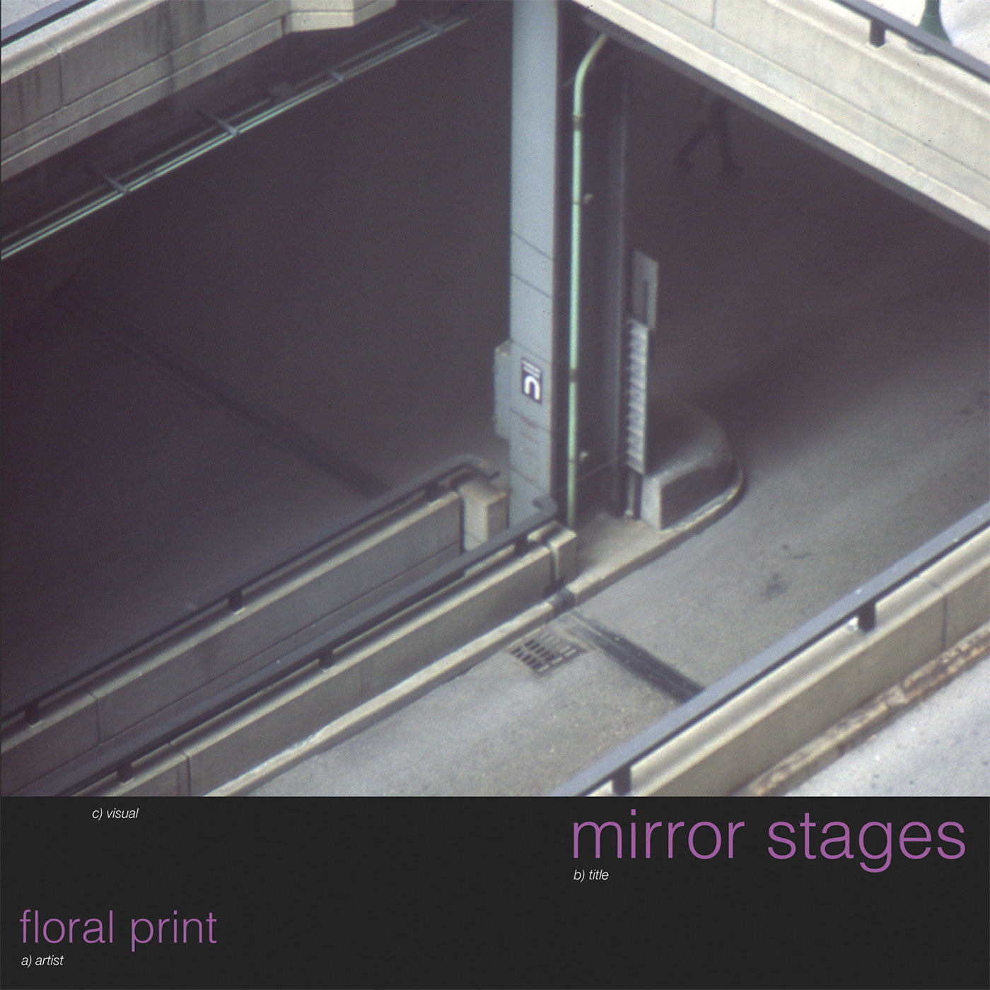 FLORAL PRINT - MIRROR STAGES (TRANSLUCENT CANDY GRAPE PURPLE VINYL)