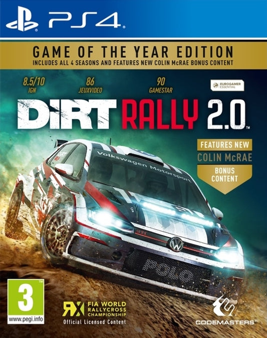 DIRT RALLY 2.0 (DAY ONE EDITION)  - PS4