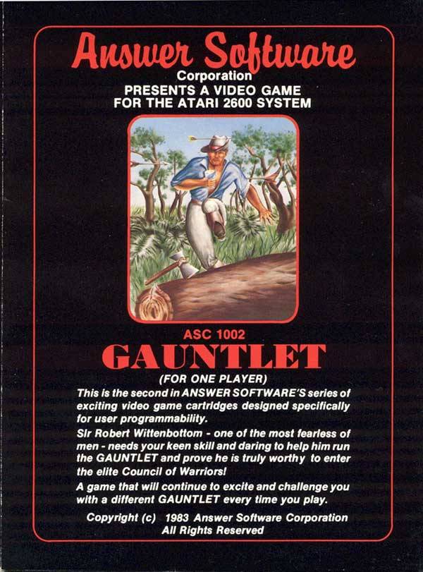 GAUNTLET  - ATARI2600