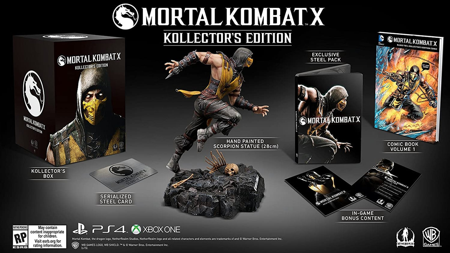 MORTAL KOMBAT X (KOLLECTORS EDITION)  - PS4