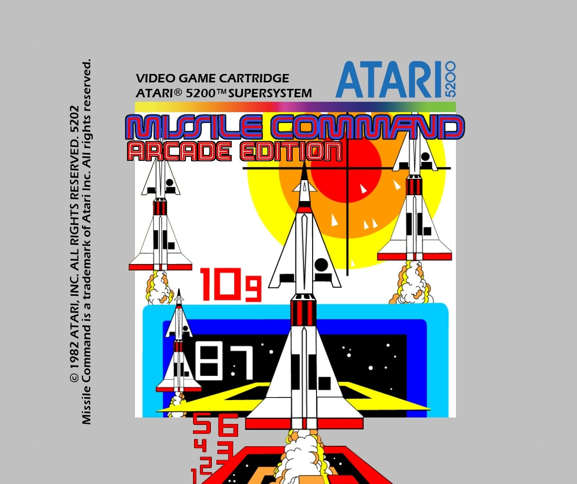 MISSILE COMMAND  - ATARI5200