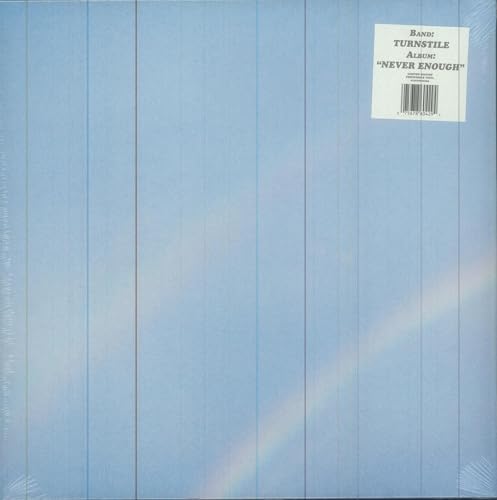 TURNSTILE - TURNSTILE - NEVER ENOUGH ~ PERIWINKLE COLORED VINYL ~ INDIE EXCLUSIVE