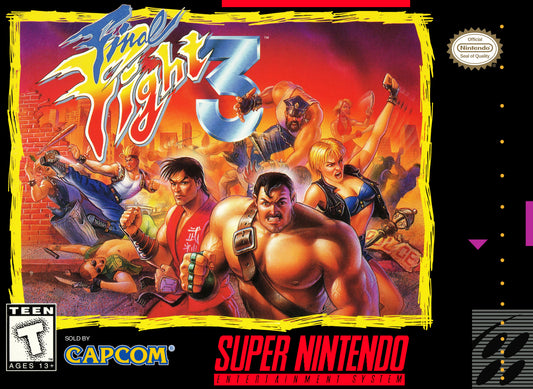 FINAL FIGHT 3  - SNES