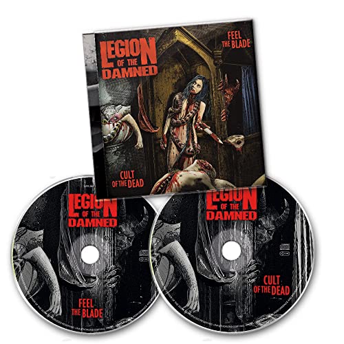 LEGION OF THE DAMNED - FEEL THE BLADE / CULT OF THE DEAD (CD)