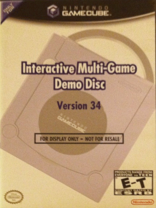 INTERACTIVE MULTI-GAME DEMO DISC #34  - GCB