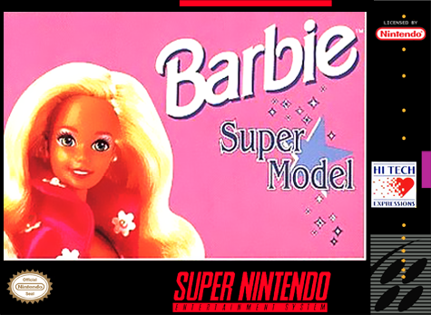BARBIE SUPER MODEL  - SNES