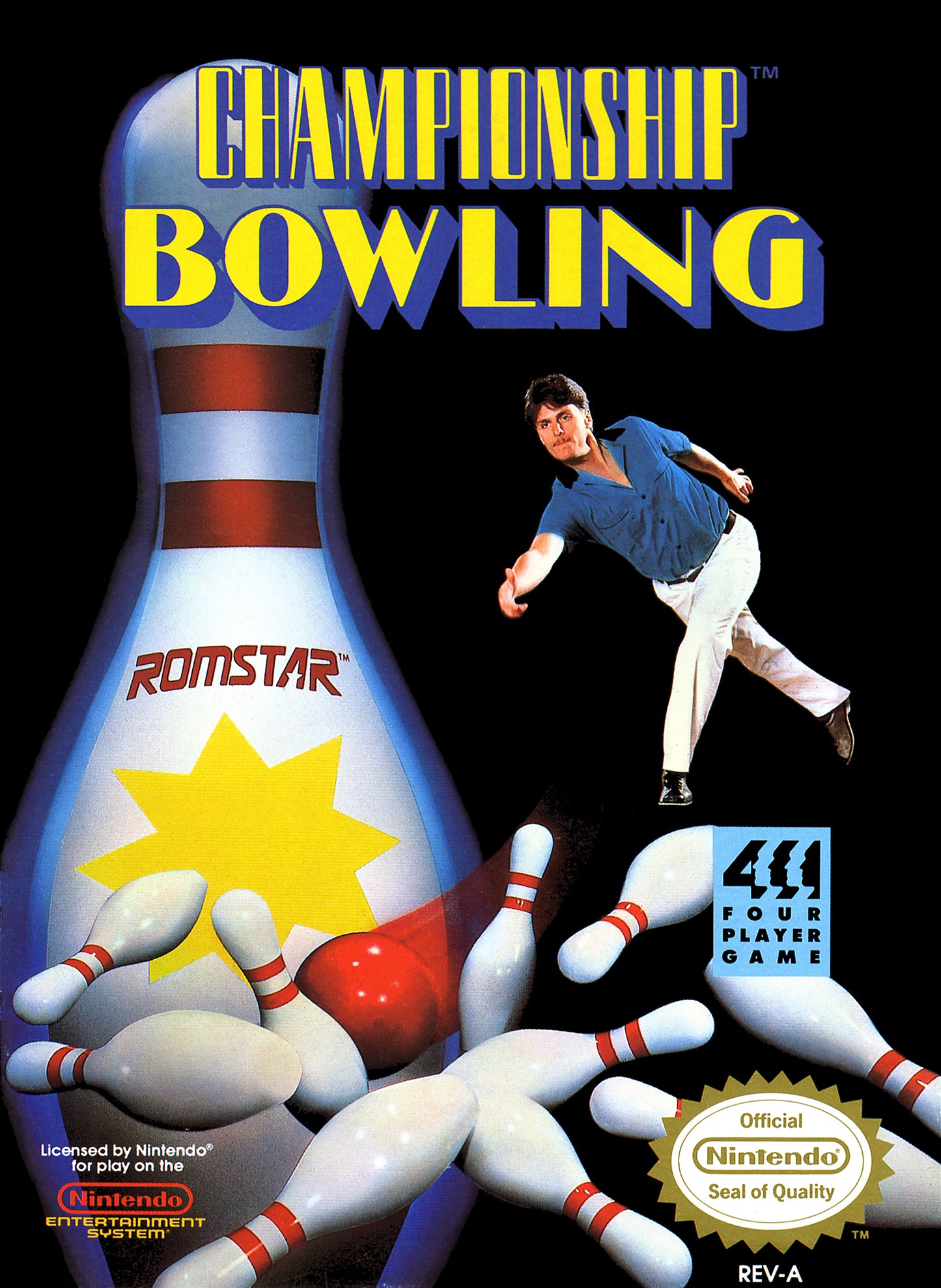 CHAMPIONSHIP BOWLING  - NES