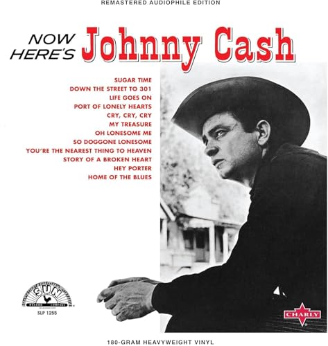 JOHNNY CASH - NOW HERE'S JOHNNY CASH (LTD. EDITION RED LP)