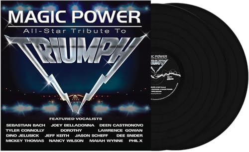 TRIUMPH - MAGIC POWER: ALL STAR TRIBUTE TO TRIUMPH (STANDARD BLACK VINYL)