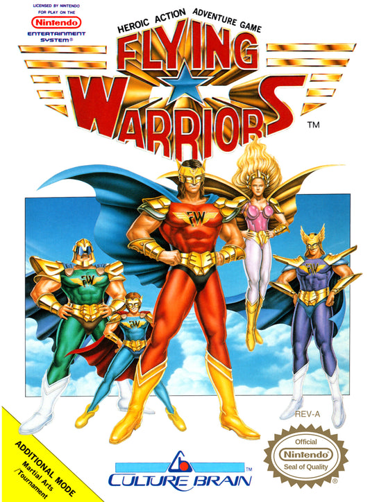 FLYING WARRIORS  - NES