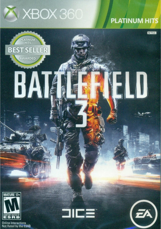 BATTLEFIELD 3 (PLATINUM HITS)  - XBX360
