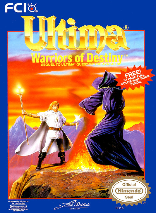 ULTIMA: WARRIORS OF DESTINY  - NES