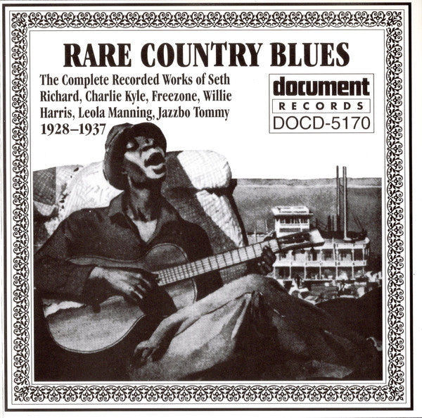 VARIOUS  - RARE COUNTRY BLUES (1928-1937)