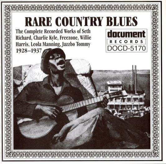 VARIOUS  - RARE COUNTRY BLUES (1928-1937)