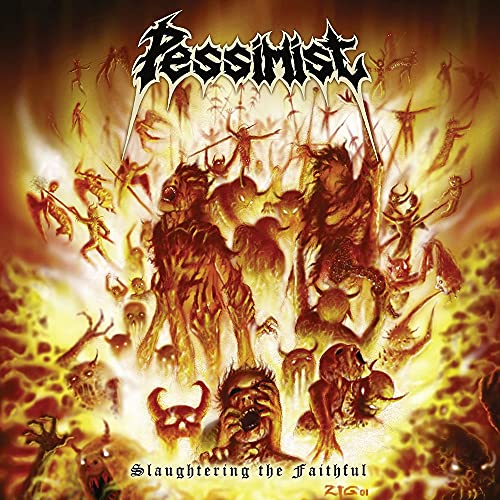 PESSIMIST - SLAUGHTERING THE FAITHFUL (CD)