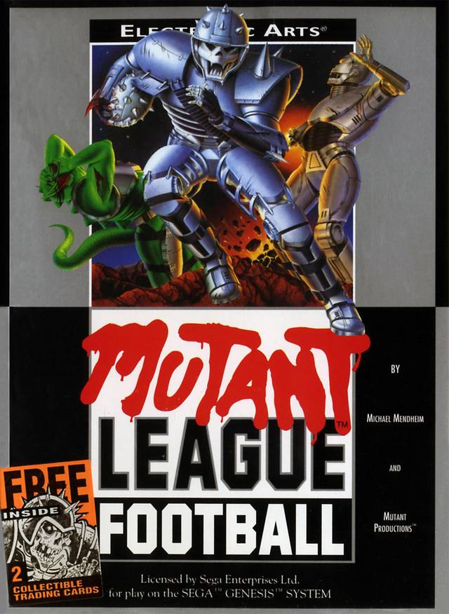 MUTANT LEAGUE FOOTBALL  - GENESIS