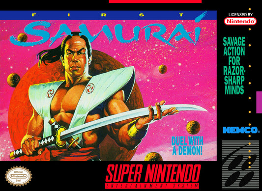 FIRST SAMURAI  - SNES