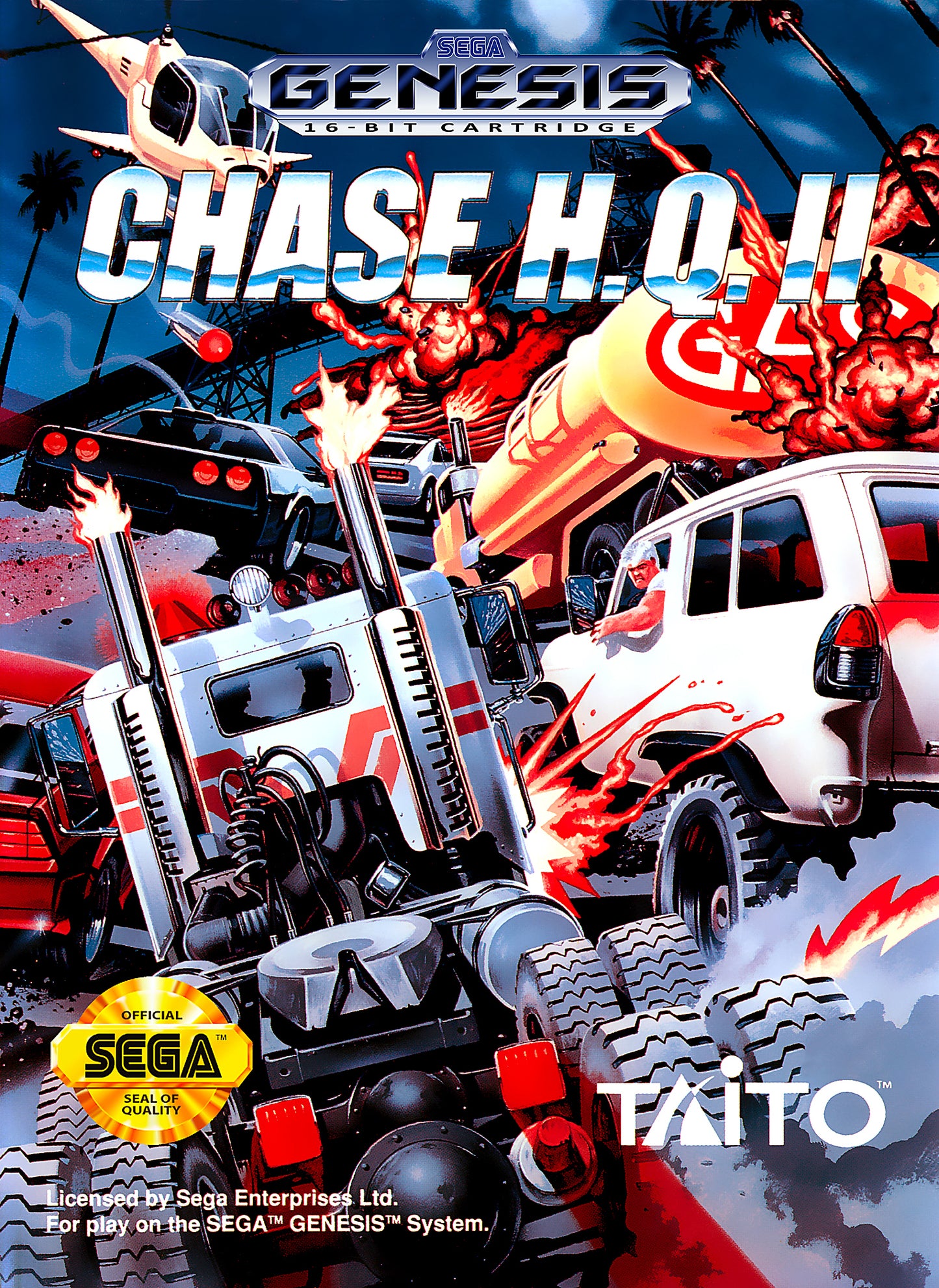 CHASE HQ II  - GENESIS