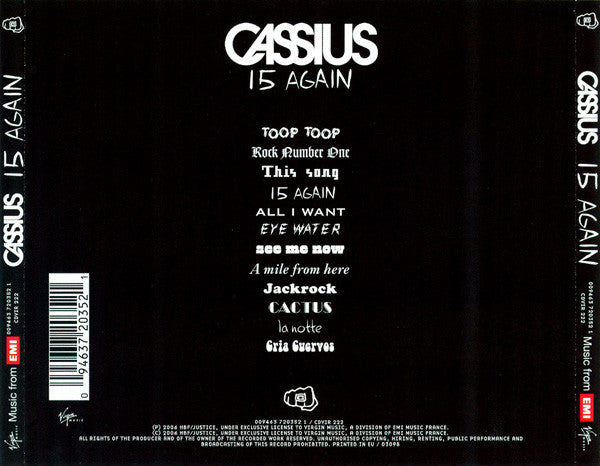 CASSIUS  - 15 AGAIN