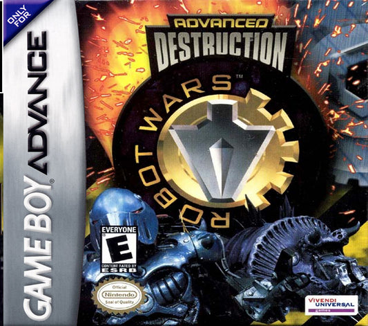 ROBOT WARS: ADVANCED DESTRUCTION  - GBA
