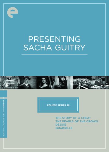 PRESENTING SACHA GUITRY  - DVD-ECLIPSE SERIES 22 (CRITERION)