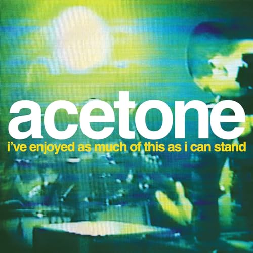 ACETONE - ACETONE - I'VE ENJOYED AS MUCH OF THIS AS I CAN STAND - LIVE AT THE KNITTING FACTORY, NYC: MAY 31, 1998 (CLEAR VINYL) - VINYL LP(X2) - RSD 2024