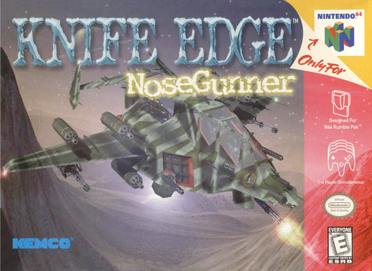 KNIFE EDGE NOSE GUNNER  - N64