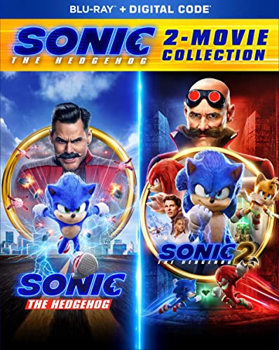 SONIC THE HEDGEHOG 1 & 2 - BLU-2 MOVIE COLLECTION