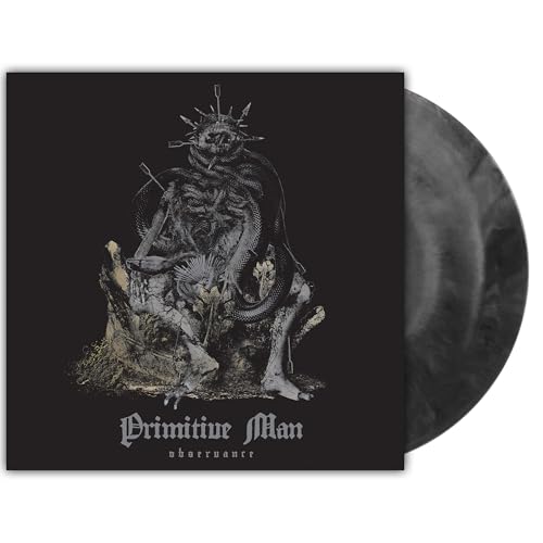 PRIMITIVE MAN - OBSERVANCE (BLACK AND SILVER GALAXY VINYL)