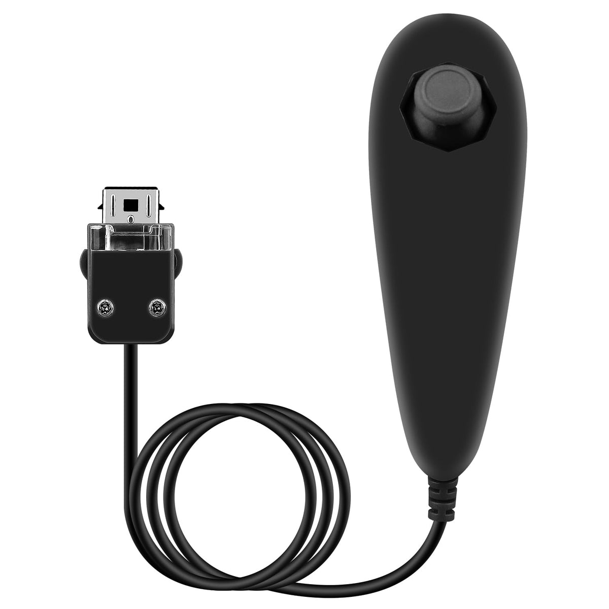 WII NUNCHUK CONTROLLER (HARDWARE) - WII-BLACK