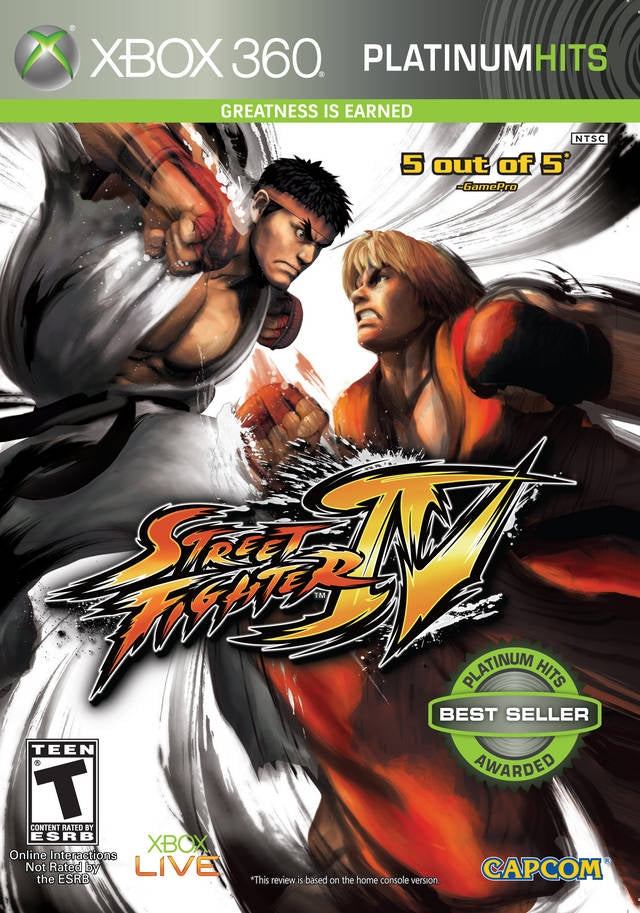 SUPER STREET FIGHTER IV (PLATINUM HITS)  - XBX360