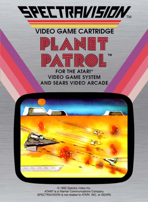 PLANET PATROL  - ATARI2600